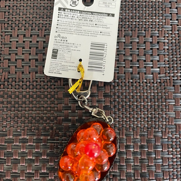 Sushi Key Ring “Ikura” Salmon Roe Set of 3 - Picture 5 of 5